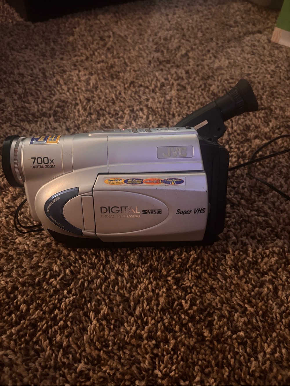 Silver Digital Super VHS Camcorder - Silver JVC
